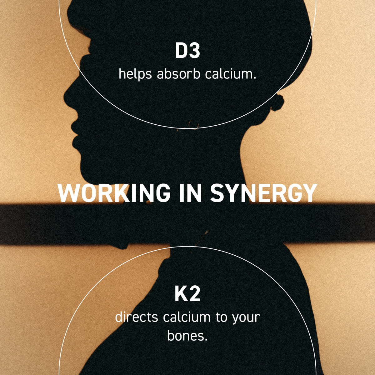 Vitamin D3 + K2