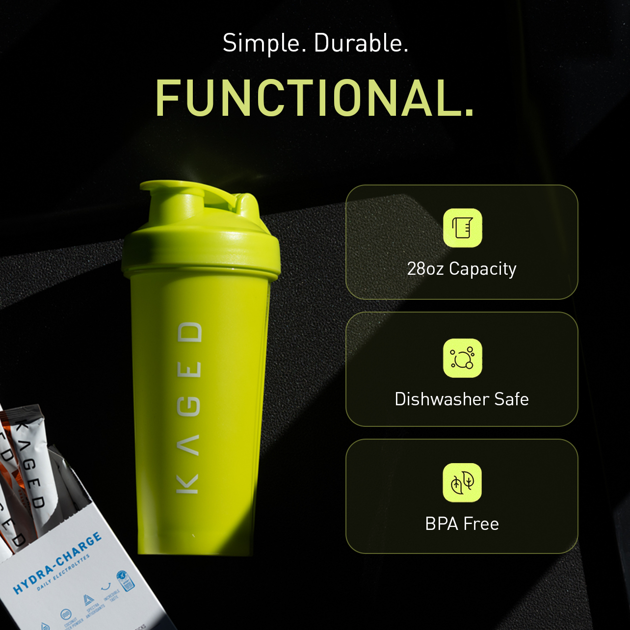 Shaker Bottle - Volt