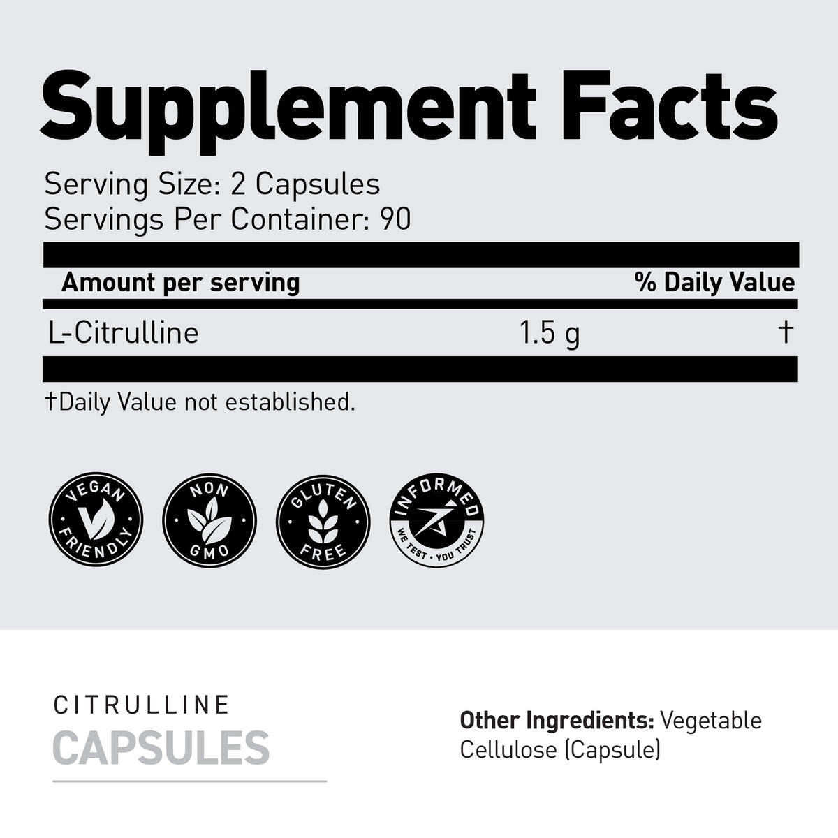 Citrulline Capsules