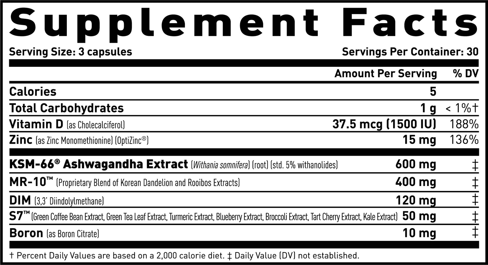 Supplement Facts